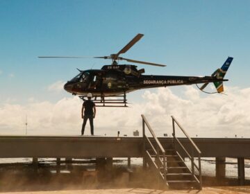 Teste do heliponto do Novo HE reforça resposta rápida para salvar vidas