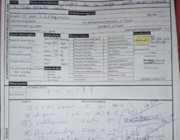 Possível erro médico será investigado após idoso alérgico receber injeção de Voltaren em Santana