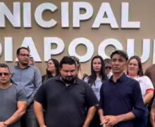 Breno repassa prefeitura de Oiapoque a presidente da Câmara: ‘seja o que Deus quiser’