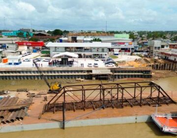Santana recebe cais flutuante do novo Porto Terminal Hidroviário do Amapá