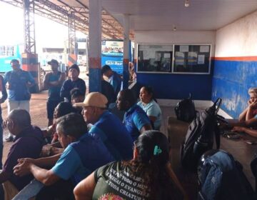 Rodoviários da Sião Thur anunciam greve após 5 meses de salários atrasados