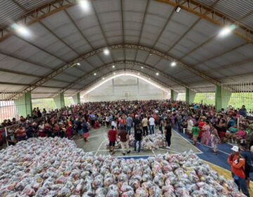 Em Tartargalzinho, duas mil famílias garantem alimentos para o Natal