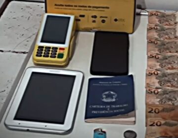 Reincidente, traficante é flagrado vendendo crack no débito e no crédito