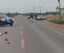 Acidente fatal na BR-210 deixa um motociclista morto e outro ferido em Macapá