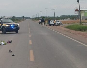 Acidente fatal na BR-210 deixa um motociclista morto e outro ferido em Macapá