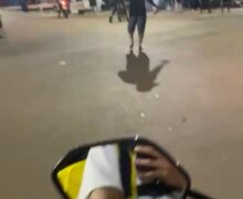 Entregador para de trabalhar para incentivar briga de facas na fronteira: “deixa se matarem”