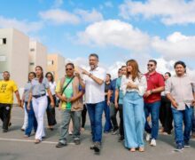 Em maratona por obras, Clécio apresenta ‘Aldeia da Paz’ e revisita entregas