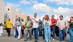 Em maratona por obras, Clécio apresenta ‘Aldeia da Paz’ e revisita entregas