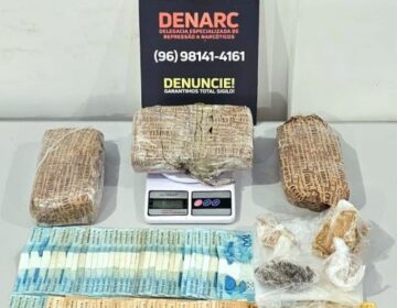 Denarc prende 2 e intercepta entrega de drogas no Miracema