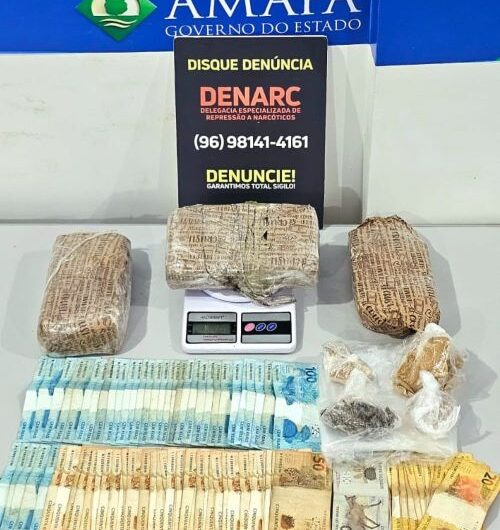 Denarc prende 2 e intercepta entrega de drogas no Miracema
