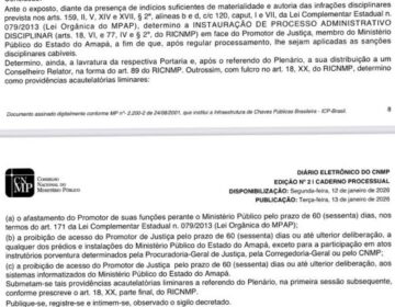 Promotor de justiça irmão do prefeito de Macapá é afastado do cargo