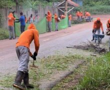 Pedra Branca amplia limpeza urbana com apoio do governo