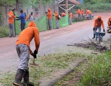 Pedra Branca amplia limpeza urbana com apoio do governo
