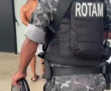 Rotam prende integrante do PCC e apreende “mochila do tráfico”