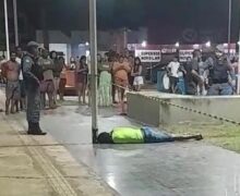 Ataque a tiros em praça de Santana deixa um morto e mulher ferida