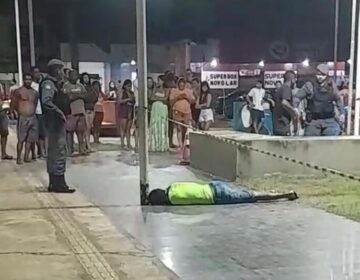 Ataque a tiros em praça de Santana deixa um morto e mulher ferida