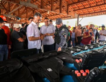 PM de Porto Grande recebe 170 novas pistolas