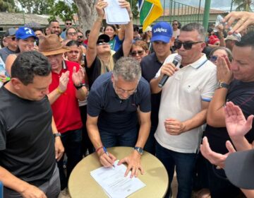 Passarelas ‘ponte firme’, rodovia ,praça e escola: Clécio amplia investimentos em Vitória do Jari