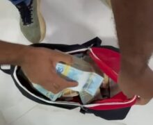 Empresário é preso com R$ 400 mil em dinheiro ao sair de banco