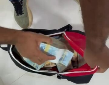 Empresário é preso com R$ 400 mil em dinheiro ao sair de banco