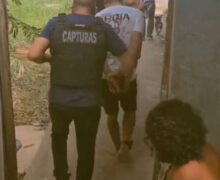 Três foragidos são presos no “fumódromo”