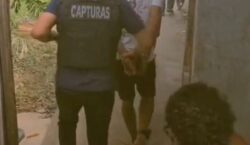 Três foragidos são presos no “fumódromo”