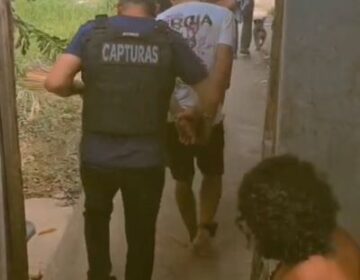 Três foragidos são presos no “fumódromo”