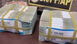 PF apreende R$ 200 mil no Amapá