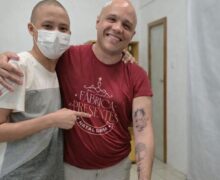 Após cura da esposa, amapaense pede orações para que filho também vença o câncer