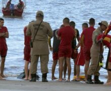 Corpo de jovem que se divertia tomando banho na orla é encontrado após 3h de busca