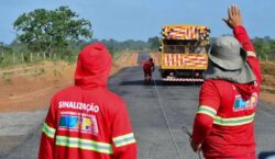 Obra no Ramal do Cedro avança e movimenta agenda de investimentos em Tartarugalzinho