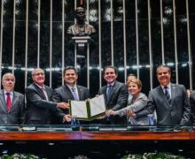 Alcolumbre promulga acordo que cria a maior área de livre comércio do mundo