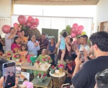 Após mobilização, ajuda chega e garante festa digna a idosa que completou 117 anos no AP
