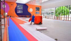 Com piso de alto desempenho, novo Paulo Conrado entra na reta final