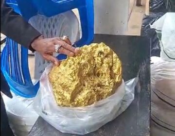 ‘Pepita de ouro gigante’ viraliza, mas expõe drama de garimpeiro em Oiapoque