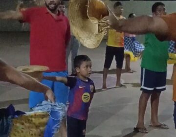 Menino de 5 anos rouba a cena ao dançar em quadrilha matuta de Macapá