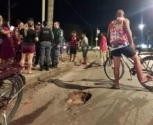 Motociclista morre após se chocar contra radar em Macapá