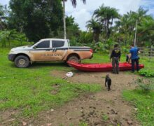 Polícia recupera lancha furtada em balneário de Macapá