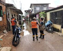 Previsão de mais chuvas intensas deixam bairros de Macapá em alerta