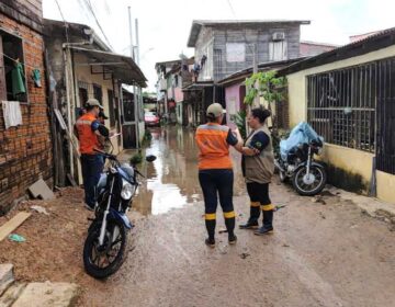 Previsão de mais chuvas intensas deixam bairros de Macapá em alerta