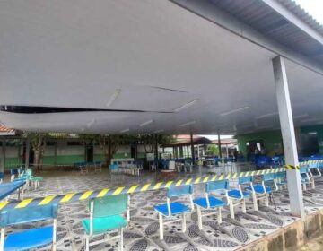 Escola interditada um dia antes de desabamento estava em pacote de reconstruções