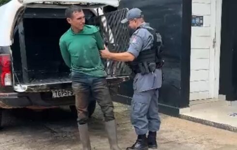 Suspeito de matar o namorado da ex-companheira em emboscada é preso após fuga de garimpo