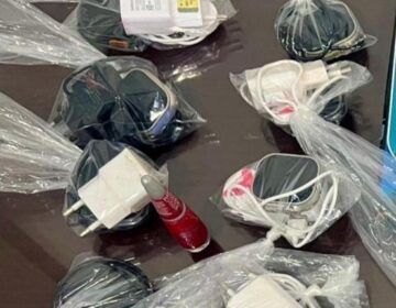 Carregamento que seria jogado para dentro do Iapen tinha até relógios inteligentes