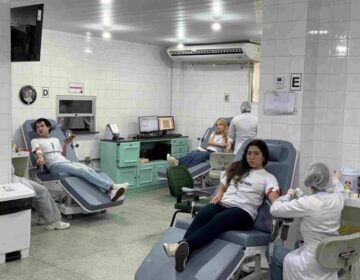 Calouros de Medicina doam sangue em ‘trote solidário’