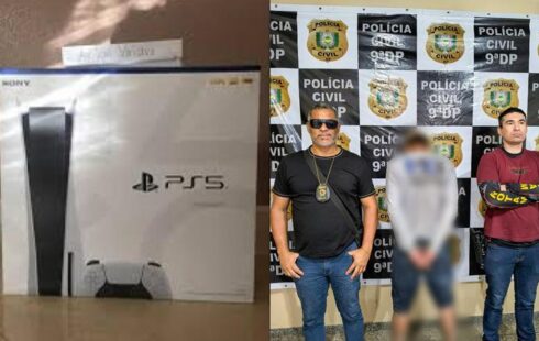 Homem é preso após usar falsa negociação de PlayStation 5 para atrair vítima