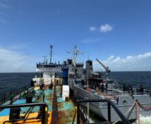 Navio à deriva há 20 dias na costa do Amapá já não tinha alimentos para a tripulação