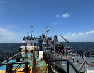 Navio à deriva há 20 dias na costa do Amapá já não tinha alimentos para a tripulação