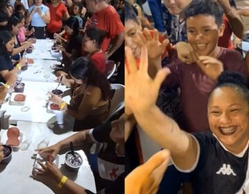 Açaí, farinha e mortadela: concurso elege ‘Mãe Mais Gulosa’ em Macapá