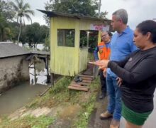 Famílias atingidas por alagamentos recebem apoio em Tartarugalzinho
