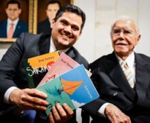 Adversários em 2014, Alcolumbre ressalta legado literário de Sarney: ‘sempre houve respeito’